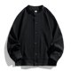thumbnail image 2 of Kalauyu Men's Lightweight Sweatshirt Casual Long Sleeve Sweatshirts Button Down Fall Shirts, 2 of 6
