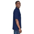 thumbnail image 3 of UltraClub Men's Cool & Dry Sport Performance Interlock Polo XL NAVY, 3 of 3
