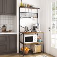 SOGES Kitchen Bakers Racks Kitchen Baker Storage Shelf Rack 3Tier for