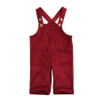 thumbnail image 3 of Toddler Baby Corduroy Suspender Rompers Solid Color Adjustable Strap Pockets Overalls 1 2 3 4 5T Kids Long Pants, 3 of 9