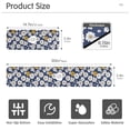 thumbnail image 3 of Yayeee Faucet Mat for Kitchen Sink 30" Diatomite Long Splash Guard Pad, Retro Daisy Pattern, 2 Pack, 3 of 7