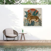 Chris Paschke 'Winter Gold IV' Outdoor All-Weather Wall Decor