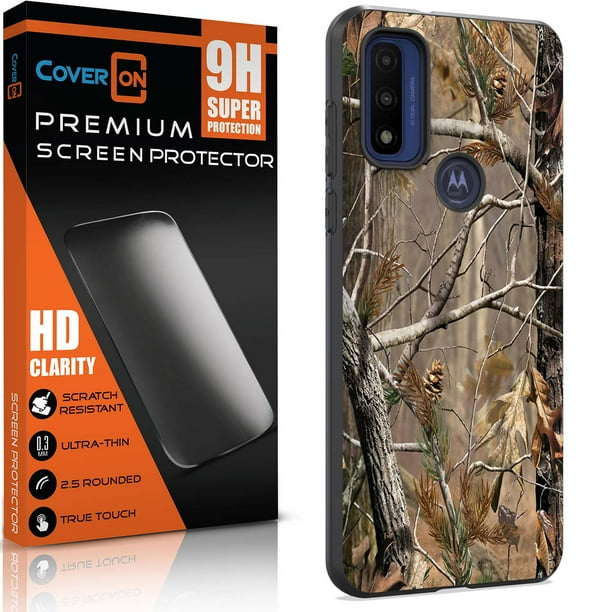 CoverON Design for Motorola Moto G Pure Phone Case and Screen Protector