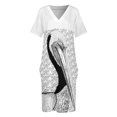 thumbnail image 4 of Pelican Vestido Suelto con Bolsillo Vestidos De Noche Para Mujer 2025 Vestidos De Fiesta Elegantes Para Mujer 2025, 4 of 7