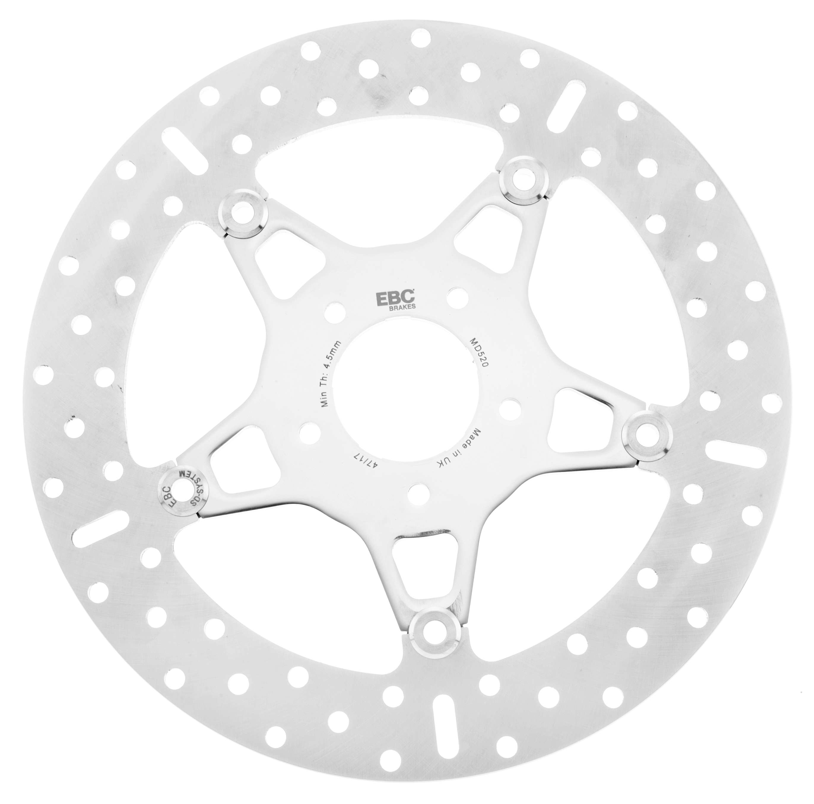 Ebc Flh Md520 Ebc Harley Brake Rotor Md520 New