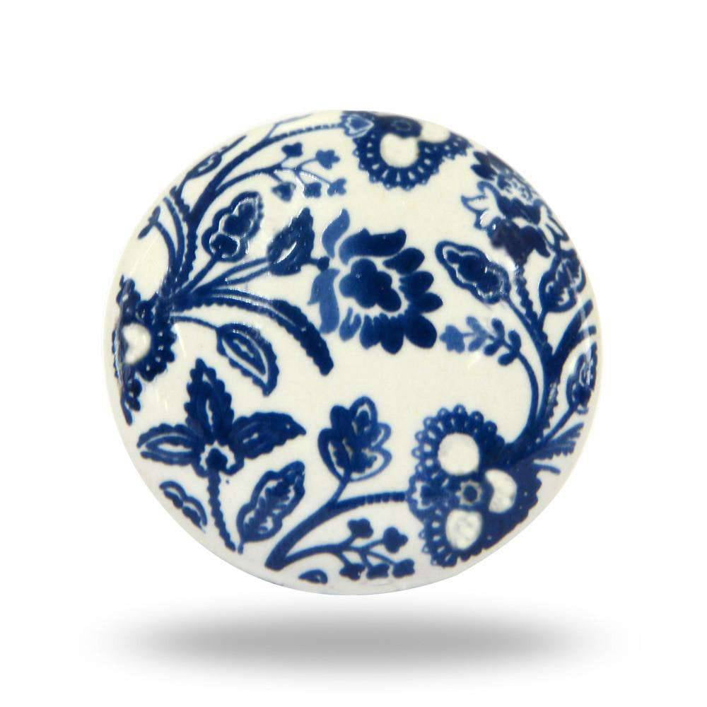 Set of Six Beckenham Ceramic Cabinet Knobs by Trinca-Ferro