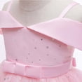 thumbnail image 6 of Zshosam Girls Birthday Dress Flower Girls Dress Strap Long A Line Formal Wedding Pageant Princess Birthday Party Dance Gown Size 2T 3T,(Pink 2-3 Years), 6 of 7