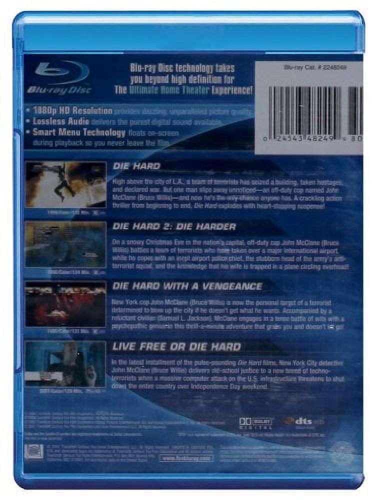 Die Hard Collection (Blu-ray) (Widescreen) - image 3 of 3