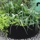 thumbnail image 4 of Bolsa redonda para cultivo de jardín, bolsa de cultivo de plantas de jardín de tela transpirable de fieltro, contenedor de plantación, 4 Uds. (negro, 50/20cm), 4 of 4