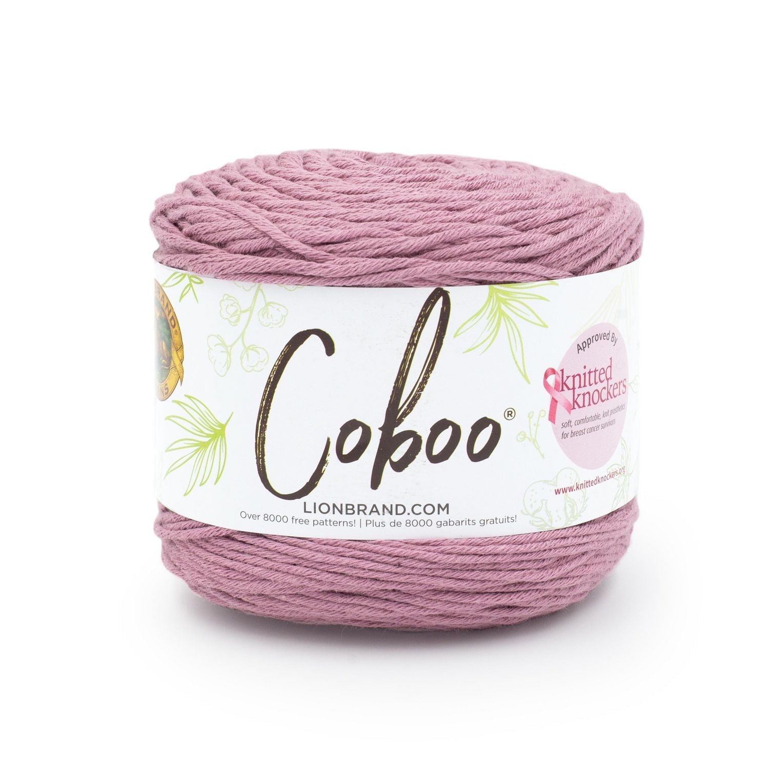 Lion Brand Coboo® Yarn Plume #3 Light/DK Cotton Bamboo Yarn 100g/212m