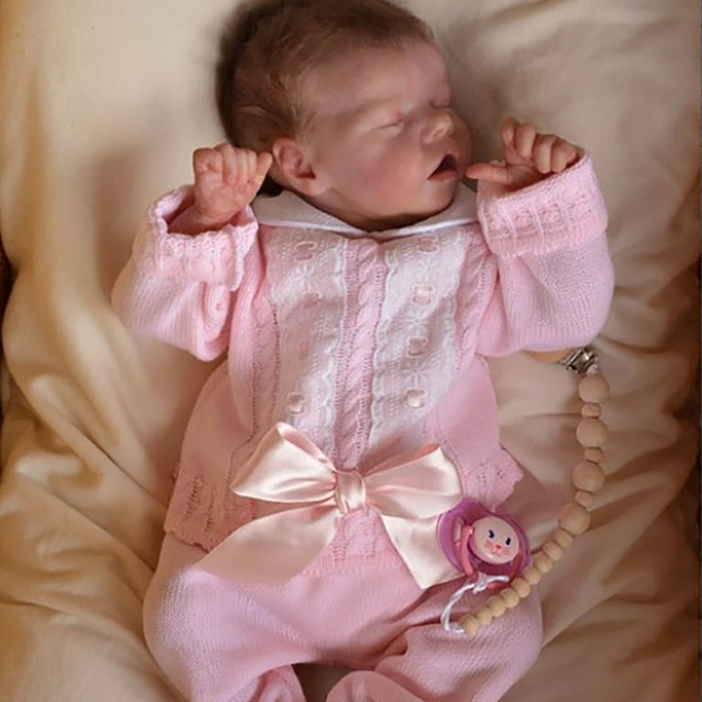 Reborn Baby Dolls Soft Cloth Body Real Boy Girl Newborn Handmade