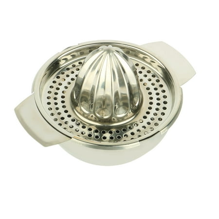 

Unique Bargains Stainless Steel DIY Juicer Strainer Orange Lime Lemon Fruit Squeezer Maker