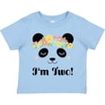 thumbnail image 3 of Inktastic 2nd Birthday Panda Face 2 Year Old Girl Girls Toddler T-Shirt, 3 of 5
