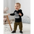 thumbnail image 3 of Toddler Baby Boys Clothes Letter Printed Hoodie Sweatshirt Tops+Camouflage Long Pants 2PCS Outfits Set, 3 of 6