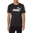 thumbnail image 1 of PUMA Men's Essentials Logo Tee, Black, Large, 1 of 4