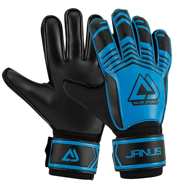Guantes de portero de fútbol para hombres, niños y adultos, equipo de protección de dedos para estudiantes profesionales de escuela primaria, entrenamiento antideslizante Fivean unisex