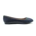 thumbnail image 5 of DREAM PAIRS Women's Sole-Simple Ballerina Walking Flats Shoes SOLE-SIMPLE NAVY/PU 12, 5 of 5