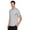 Grey, variant on Active Men's Space Dye Quick Dry Stretch Jersey T-Shirt