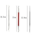 thumbnail image 1 of 3PCS Ingrown Toenail File & Lifter ,Stainless Steel ingrown toenail tool,Double Sided Cleaner Tool, 1 of 4