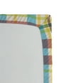 thumbnail image 3 of Ambesonne Plaid Fitted Sheet, Tartan Motif Stripes Vintage, California King, Pale Sky Blue Mustard, 3 of 5