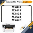 thumbnail image 2 of 56F3000 Toner Cartridge, Compatible for Lexmark MX321 MX421 MX521 MX621 MX622 Printer —— High Print Volume with Chip, 2 of 7