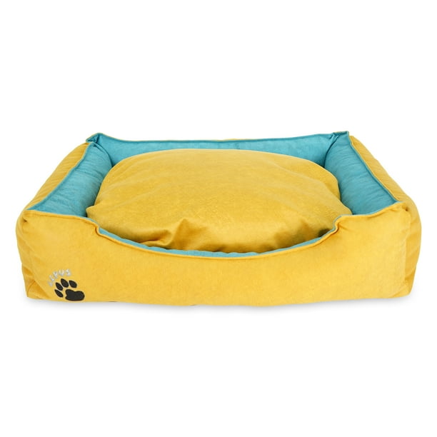 SUSSEXHOME Pets 23.5 x 17.3 x 7 Inches Washable Dog Bed for Medium