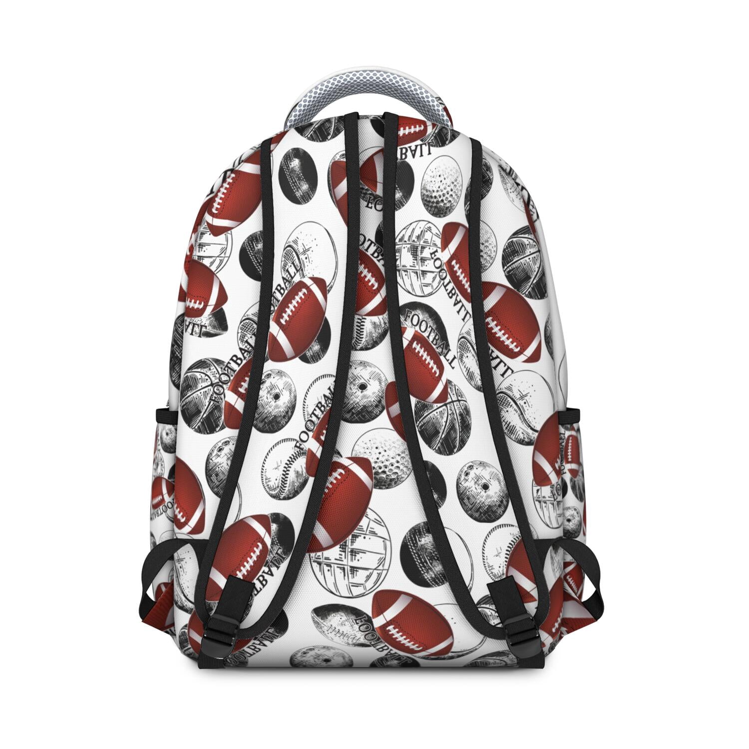 Durable Waterproof Bookbag for Teens - Lightweight Backpack with Padded Straps for Baseball & Soccer