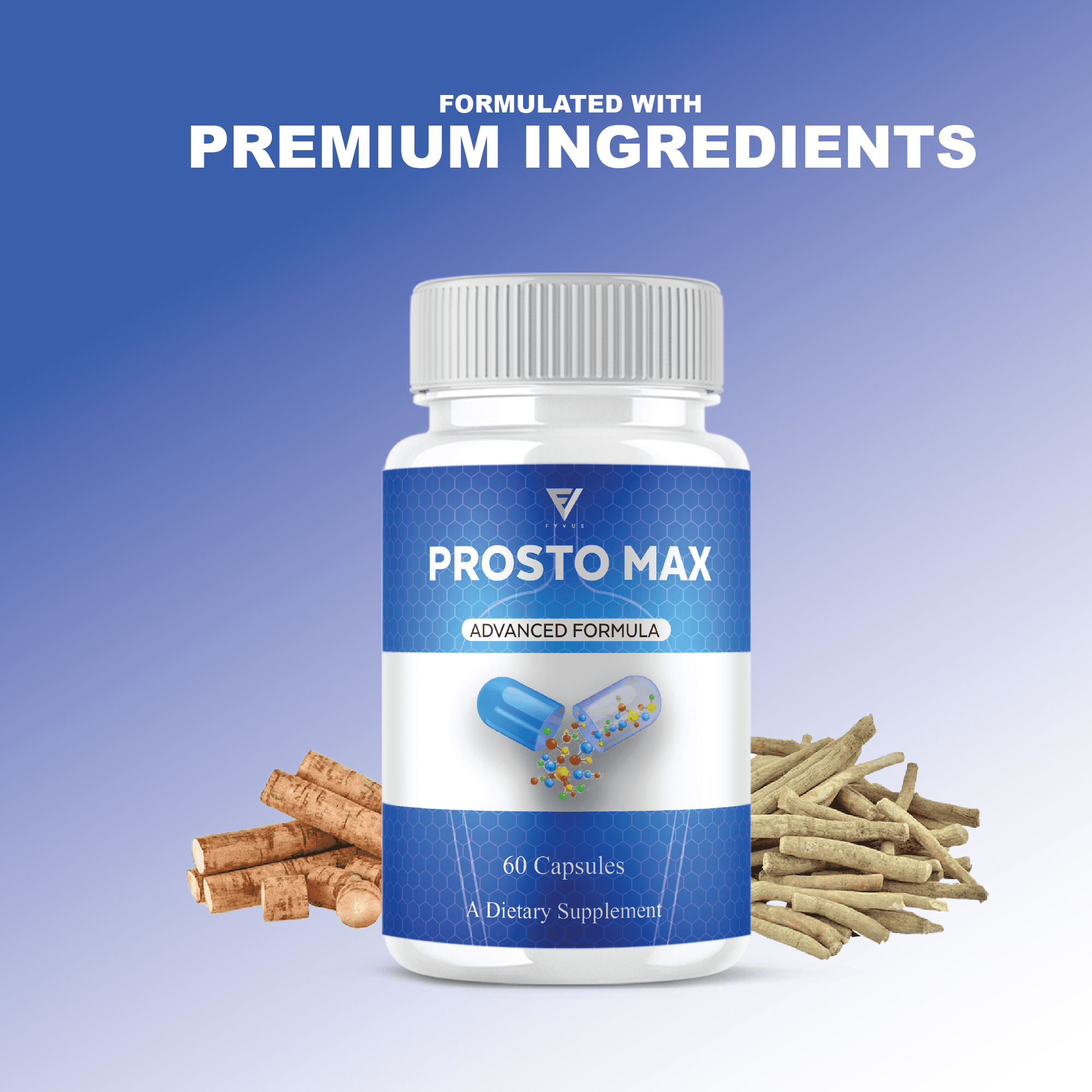 (3 Pack) Prosto Max Prostate Capsules, ProstoMax Overall Health Advanced Formula (180 Capsules)