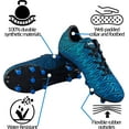 thumbnail image 4 of Vizari Kids Teramo Firm Ground Soccer Cleats for Boys and Girls for Firm and Hard Surfaces - Blue / Black, 4 of 8