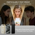 thumbnail image 3 of FANZC-Magnetic for iPhone 17 Pro Max Clear Case with Camera Lens Protector,with Privacy Screen Protector*1, Full Protection Shockproof Soft TPU Electroplated Colored Edges Protective Gold, 3 of 4