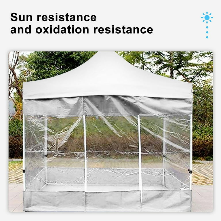 Outdoor Canopy Tent 210D Oxford Cloth Camping Gazebo Canopy Tent Replacement Cloth Waterproof Rainproof Shade Cloth for Outdoor Patio Garden Beach