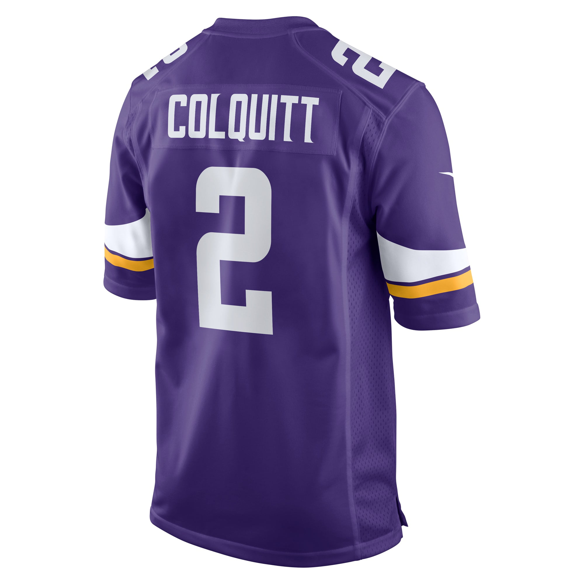 Britton Colquitt Minnesota Vikings Nike Game Jersey - Purple