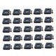thumbnail image 1 of Deslizadores para sillas - Deslizadores para muebles (20 piezas) - Deslizadores para muebles clavables o atornillables Tornillo cuadrado de 25 mm, 1 of 4