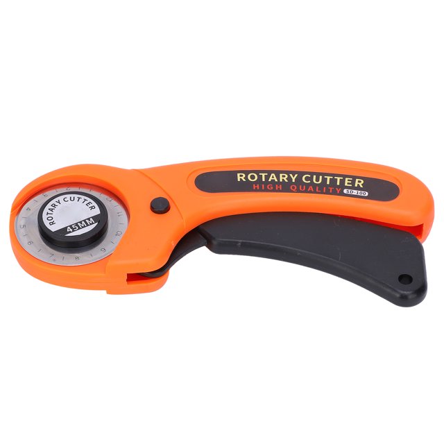 Sewing Fabric Cutting Tools, Easy Carry 45mm Roller Cutter Strict Quality Control Stainless Steel For Cutting Cloth ANGGREK DF1011