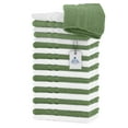 thumbnail image 6 of Dan River Washcloth pack of 20 Assorted Green and White High-Quality Cotton Multipurpose Wash Rags for&nbsp;Body&nbsp;and&nbsp;Face, 6 of 8
