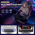thumbnail image 5 of LaoGeoRon Gaming Chair with Footrest, Comfortable Ergonomic PC Gaming Chair with Headrest and Lumbar Support, High Back, Widen Seat, Adjustable Armrests, 5 of 9