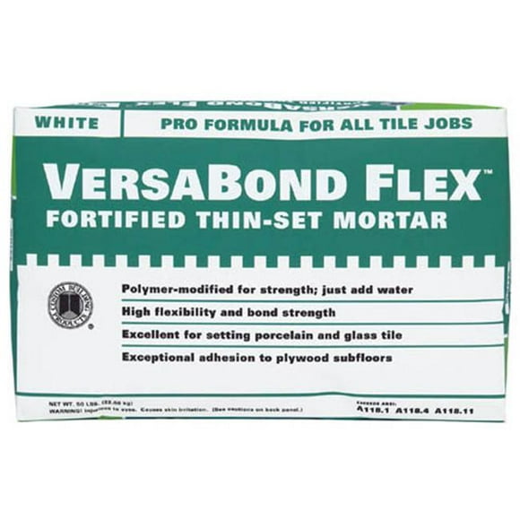 Custom Building Products 50 Lb VersaBond Flex Fortified Thin Set Mortar MTWS50