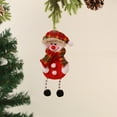 thumbnail image 2 of Mecorevxz Christmas Fabric Hanging Ornaments,Christmas Cute Snowman Doll Small Pendant Christmas Tree Hanging Decorations,Car Hanging Decoration, 2 of 6