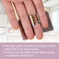 thumbnail image 3 of 304 Chef Stainless steel Finger guard knife cutting protector, 3 of 4