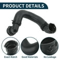 thumbnail image 4 of Unique Bargains Radiator Hose Heater Hose Radiator Outlet Hose Pipe No.96968500 Rubber Downpipe, 4 of 6