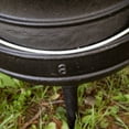 thumbnail image 5 of Lehman's Campfire Cooking Kettle Pot - Cast Iron Potje Dutch Oven with 3 Legs and Lid, 15.25 inch, 4.75 Gallon, 5 of 7