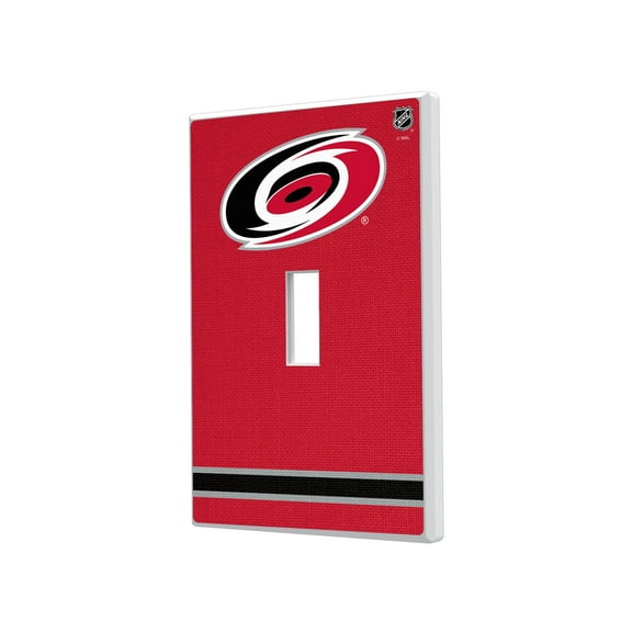 Carolina Hurricanes Single Toggle Lightswitch Plate