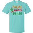 thumbnail image 3 of Inktastic Christmas Baking Spirits Bright with Green Oven Mit T-Shirt, 3 of 5