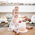 thumbnail image 4 of Corona de primer cumpleaños de Agvgaza Little Pumpkin para niñas, 4 of 8