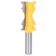 thumbnail image 1 of Broca enrutadora para moldura de riel de silla, aleación de acero al carbono, brocas enrutadoras con forma de corona, 1-1/8 pulgadas de diámetro y 2 pulgadas de profundidad, 1 of 9