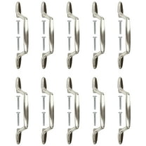 Mascot Hardware Spoon Footed 3 In. (76Mm) Satin Nickel Drawer Pull - Pack of 40