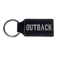 thumbnail image 3 of Keychain - Rectangle - Outback - Leather, 3 of 4