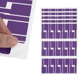 thumbnail image 4 of Unique Bargains Handwritable P-Type Gift Stickers 3.31"x1.02" 6 Pcs Purple, 4 of 5