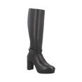 thumbnail image 1 of Botas Mujer Flexi Piel Vestir Alto Flexible Comoda negro 23 Flexi 118911, 1 of 3