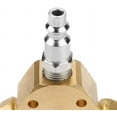 thumbnail image 5 of Accesorios para compresores de aire, colector neumático de 1/4" para un funcionamiento suave con acopladores hexagonales de conexión rápida, 5 of 5